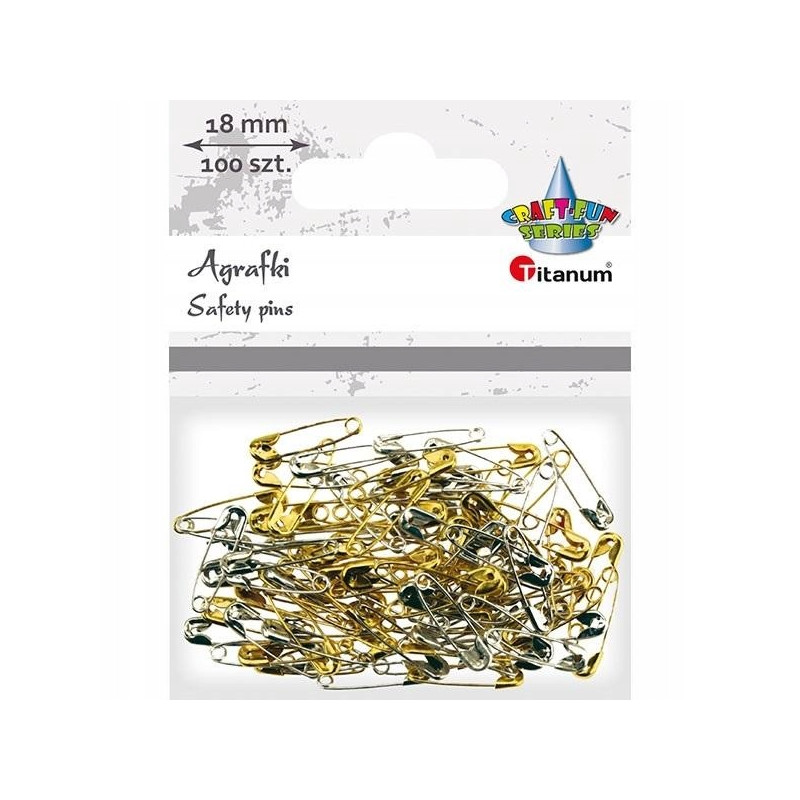 AGRAFKI MINI 18MM 100SZT
