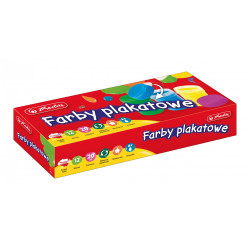 FARBY PLAKATOWE 12 KOL 20ML