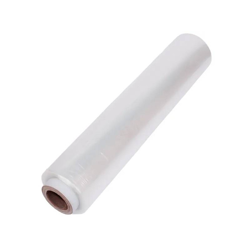 FOLIA STRETCH BIAŁY 2,5KG W NAW.RECZN. 2,30KG NETTO 50CM DŁ