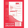 DRUK ROZLICZENIE ZALICZKI A6
