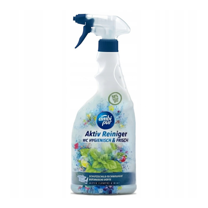 WC SPRAY AMBI PUR ŁAZIENKA 750ML WATER FLOWERS & MINT