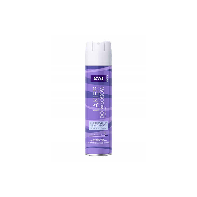 LAKIER DO WŁOSÓW EVA 5 SUPER MOCNY 250ML