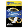 Always Ultra Podpaski ze skrzydełkami Rozmiar 4 24szt Ultra Secure Night