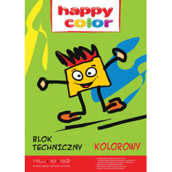 BLOK TECHNICZNY A3/10 KOLOR...