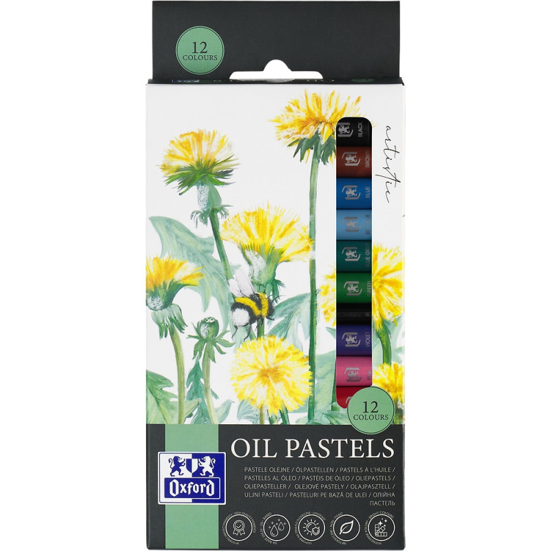PASTELE OLEJNE OXF ART 12 SZT