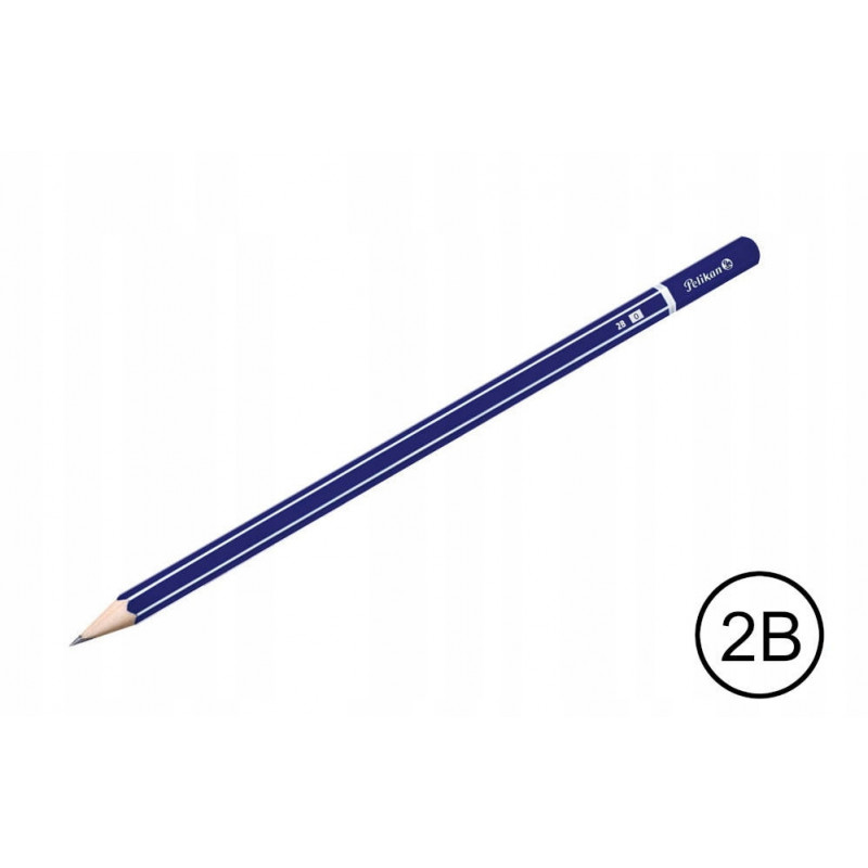 OŁÓWEK 2B DREWNIANY /12/PELIKAN