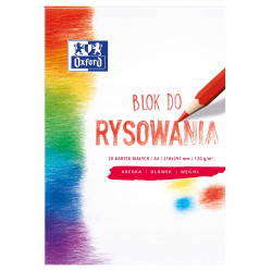 BLOK RYSUNKOWY A4/20 BIAŁY...
