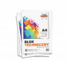 BLOK TECHNICZNY A4/10 240G KOLOR  PREMIUM WEKTOR/10/