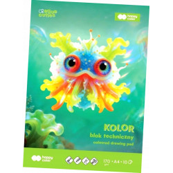 Blok techniczny kolor, Aqua...