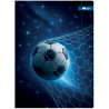 Teczka kartonowa z gumką, Cosmo Ball, Gol, UV, 24x31cm, Happy Color