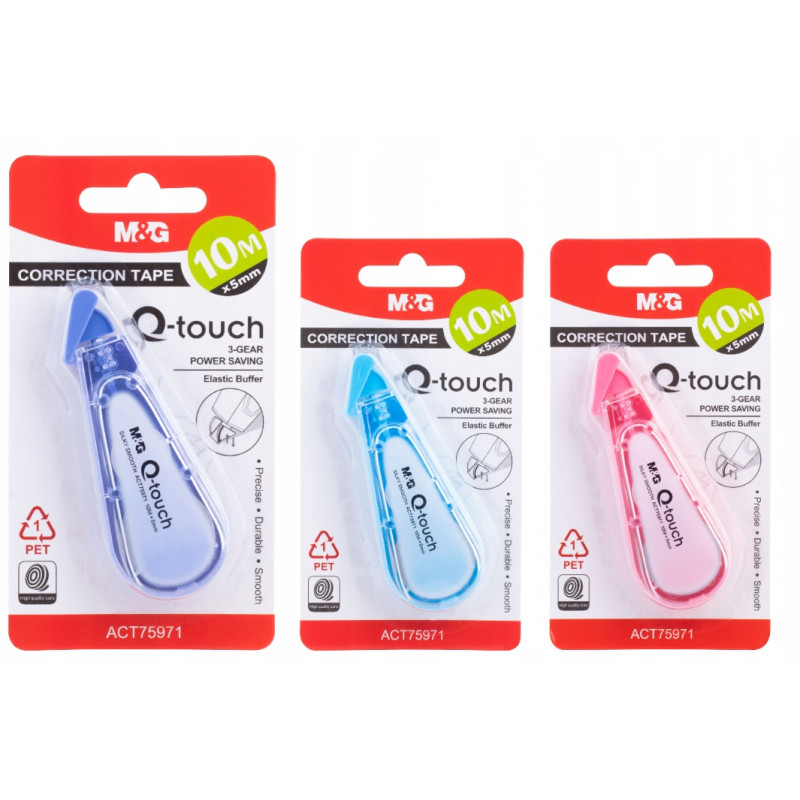 KOREKTOR W TAŚMIE Q-TOUCH, 10m x 5mm, MG