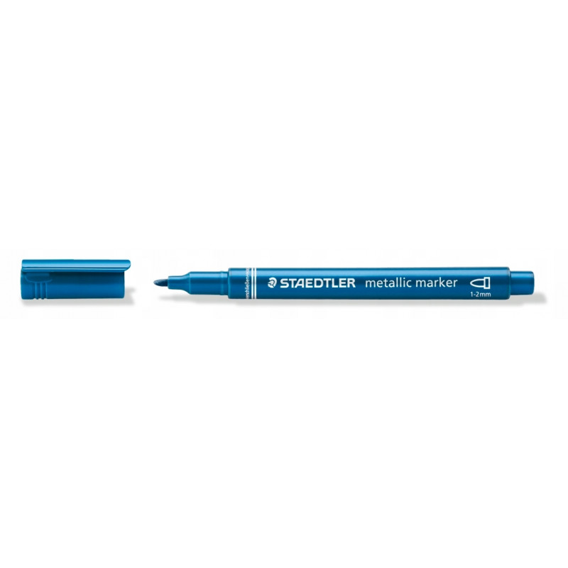 MARKER METALICZNY OKRĄGŁY NIEBIESKI /10/ STAEDTLER