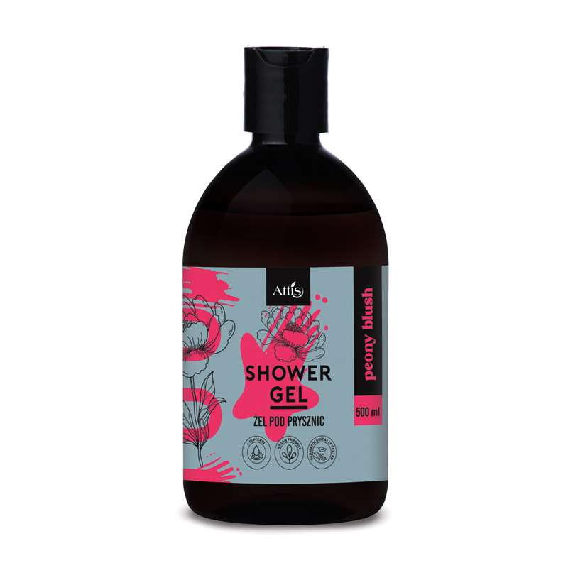 Attis Żel pod prysznic 500ml Piwonia