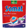 KAPSUŁKI DO ZMYWARKI SOMAT ALL IN ONE EXTRA 44SZT