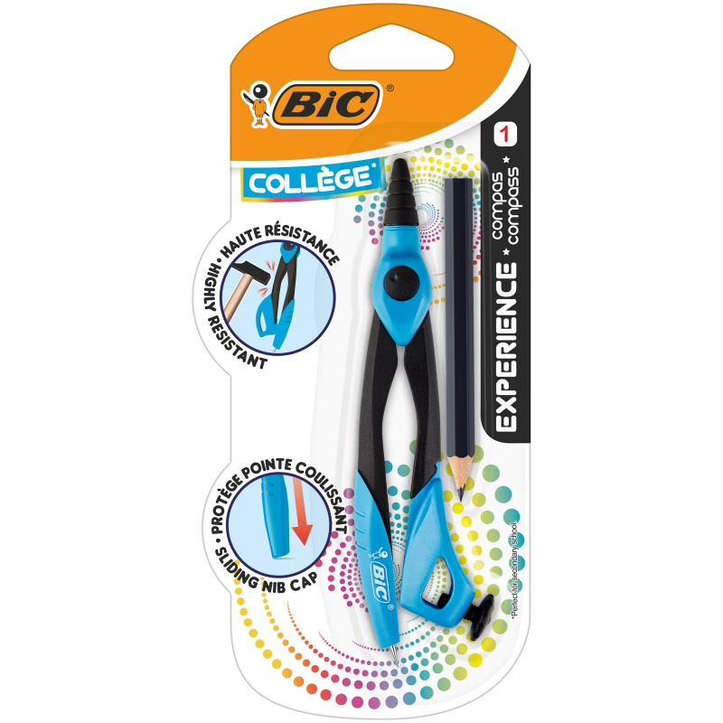 CYRKIEL Z OŁÓWKIEM EXPERIENCE BLISTER BIC /12/