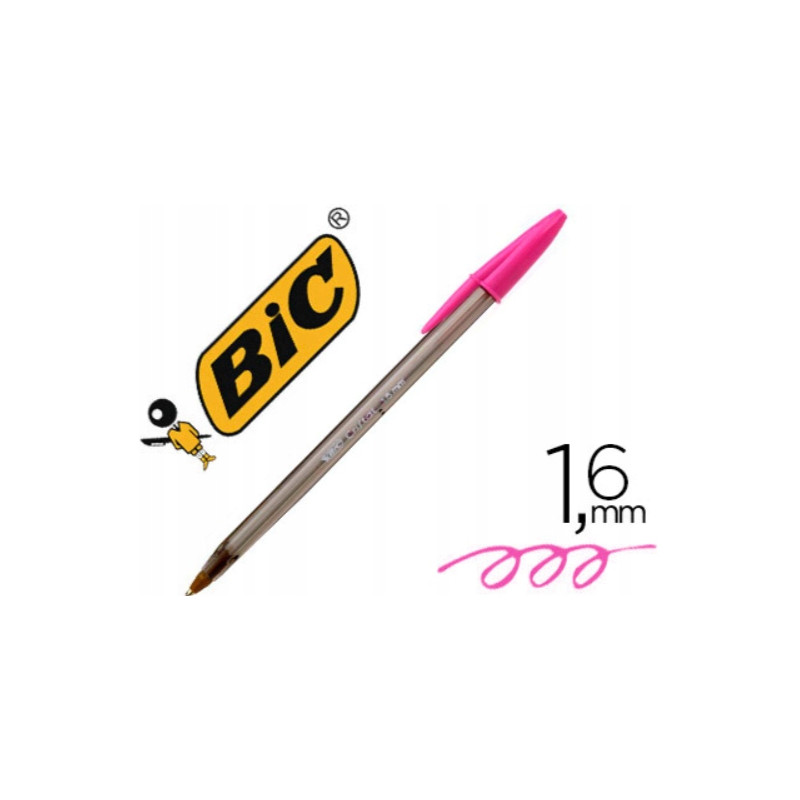 DŁUGOPIS BIC FUN RÓŻOWY SZT