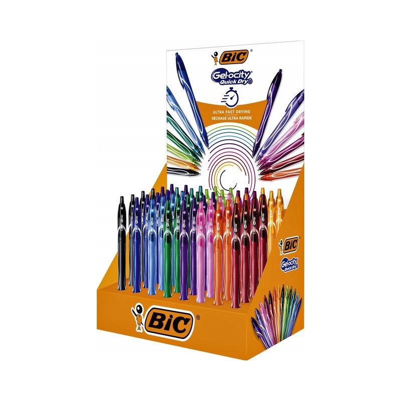 DŁUGOPIS ZELOWY BIC POMARAŃCZOWY QUICK