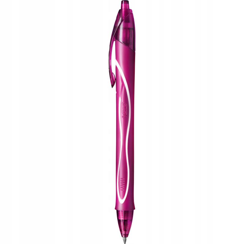 DŁUGOPIS ZELOWY BIC QUICK RÓŻ CIEMNY
