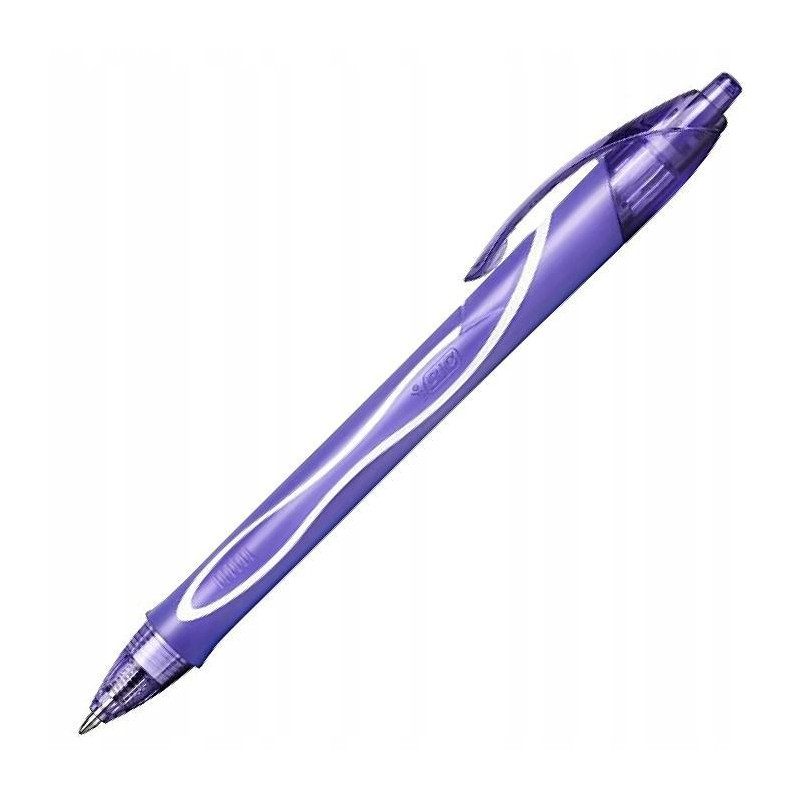 DŁUGOPIS ZELOWY BIC QUICK FIOLET