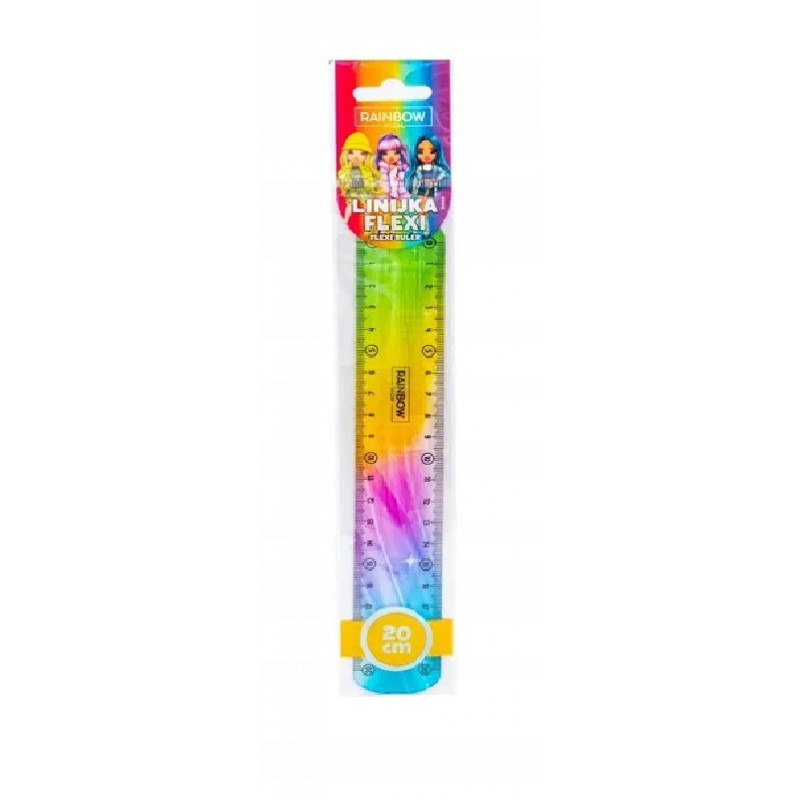 Linijka 20 cm - Rainbow High
