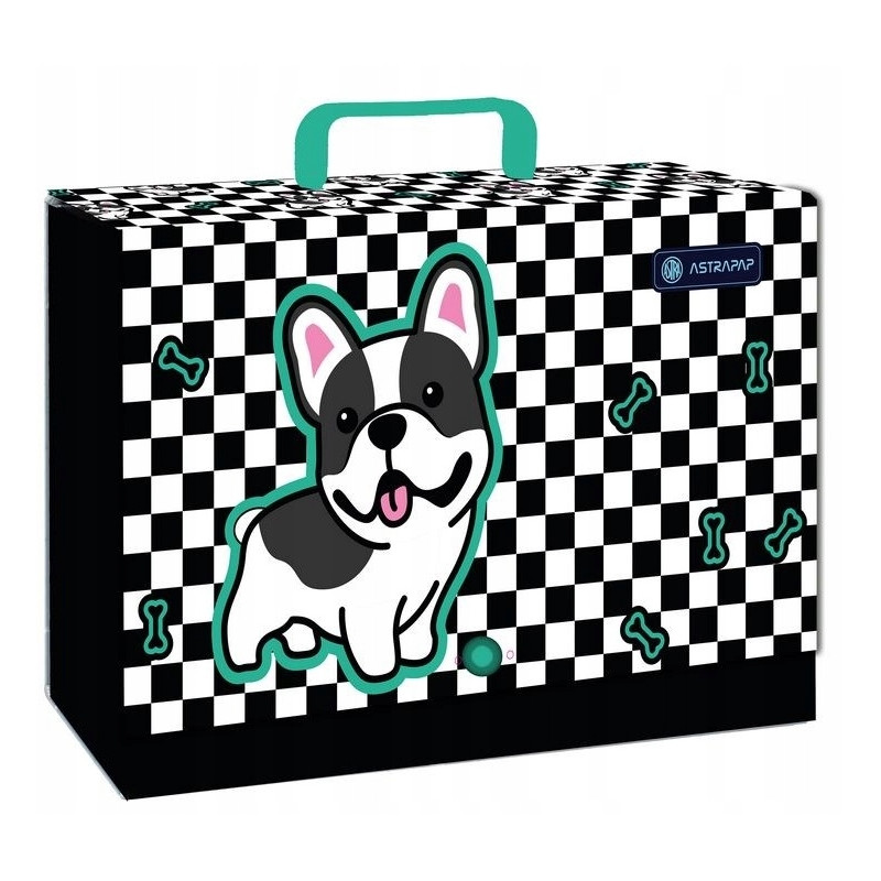Teczka z rączką ASTRAPAP CUTE PUPPY XL 9cm