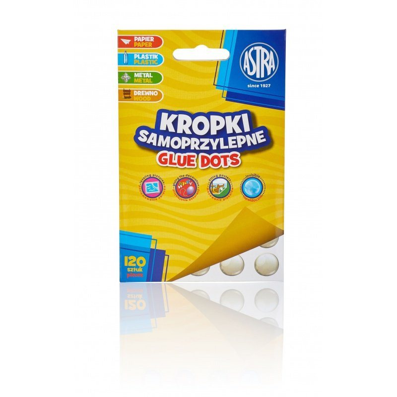 KROPKI SAMOPRZYLEPNE GLUE DOTS ASTRA