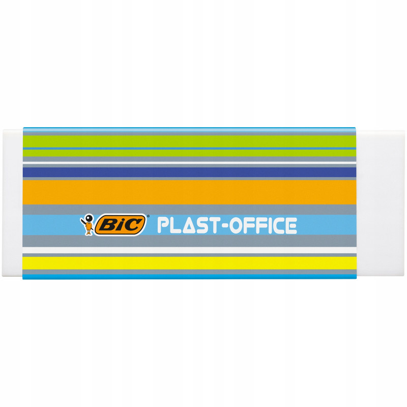GUMKA  DO ŚCIERANIA BIAŁA PLASTOFFICE A"20SZT BIC /1/