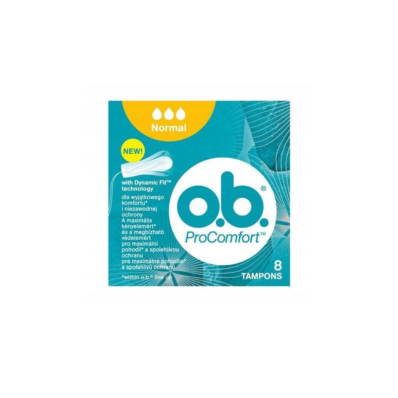TAMPON OB PRO COMFORT 8 SZT NORMAL