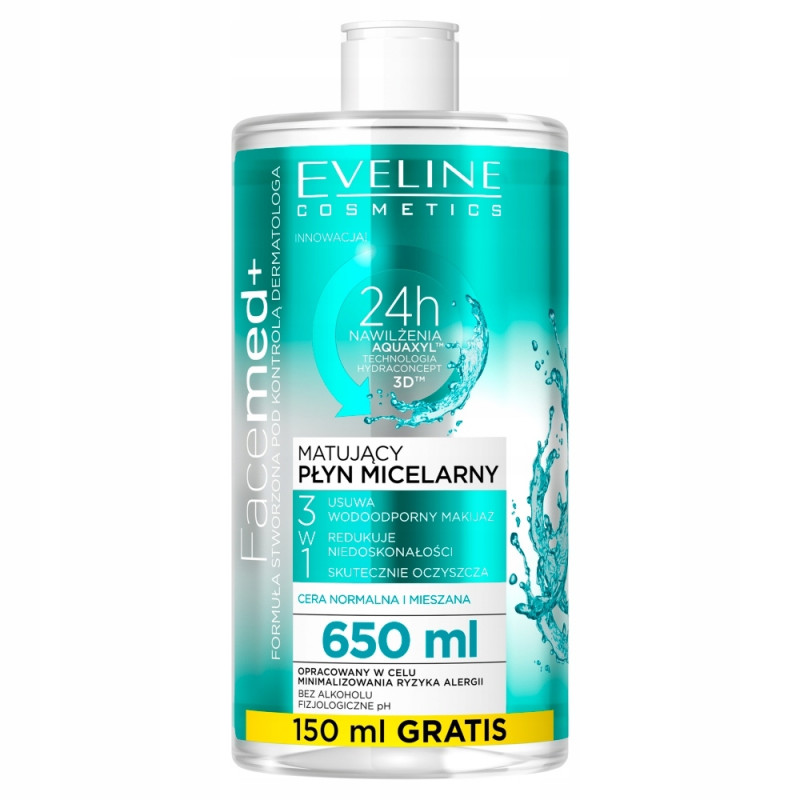 PŁYN MICELARNY EVELINE MATYJACY 650ML