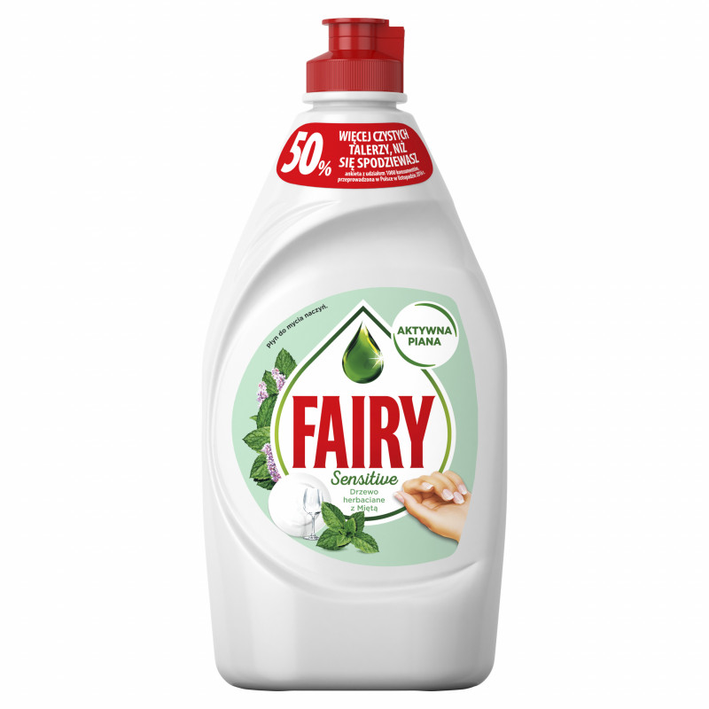 PŁYN DO NACZYŃ FAIRY 450ML HERB&MINT