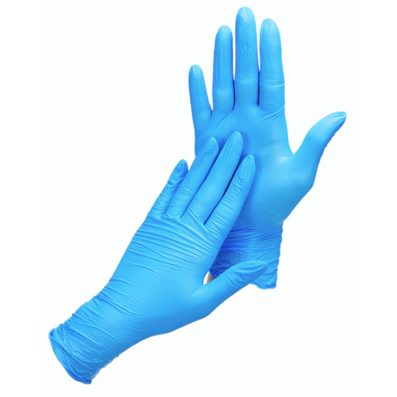 MedaSEPT Rękawice Nitrylowe Pride Blue L 100szt