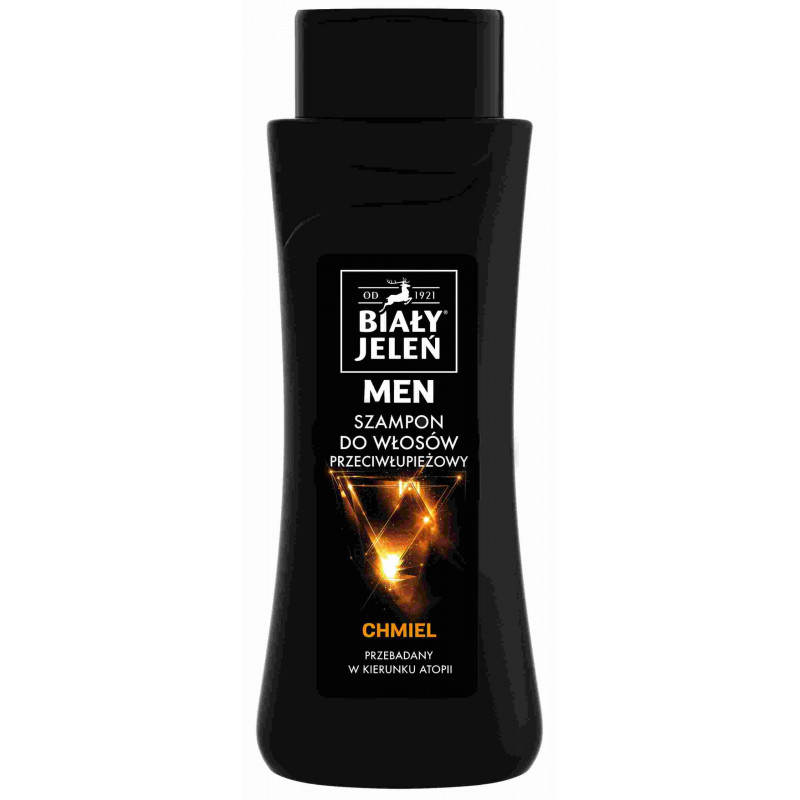 Pollena Biały Jeleń Szampon 300ml Men Chmiel