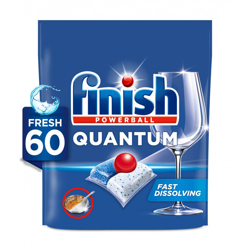 Finish Kapsułki do zmywarki QUANTUM 60szt Fresh