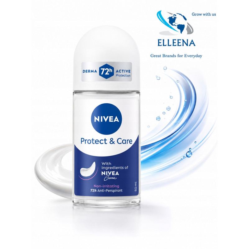 Nivea Dezodorant w roll-on 50ml Protect & Care CE