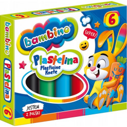 PLASTELINA 6KOL BAMBINO