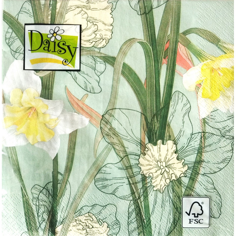 SERWETKA DAISY WIOSENNA TULIPAN 20SZT.